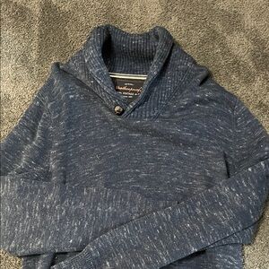 Weatherproof Vintage Men's Blue Turtleneck Sweater